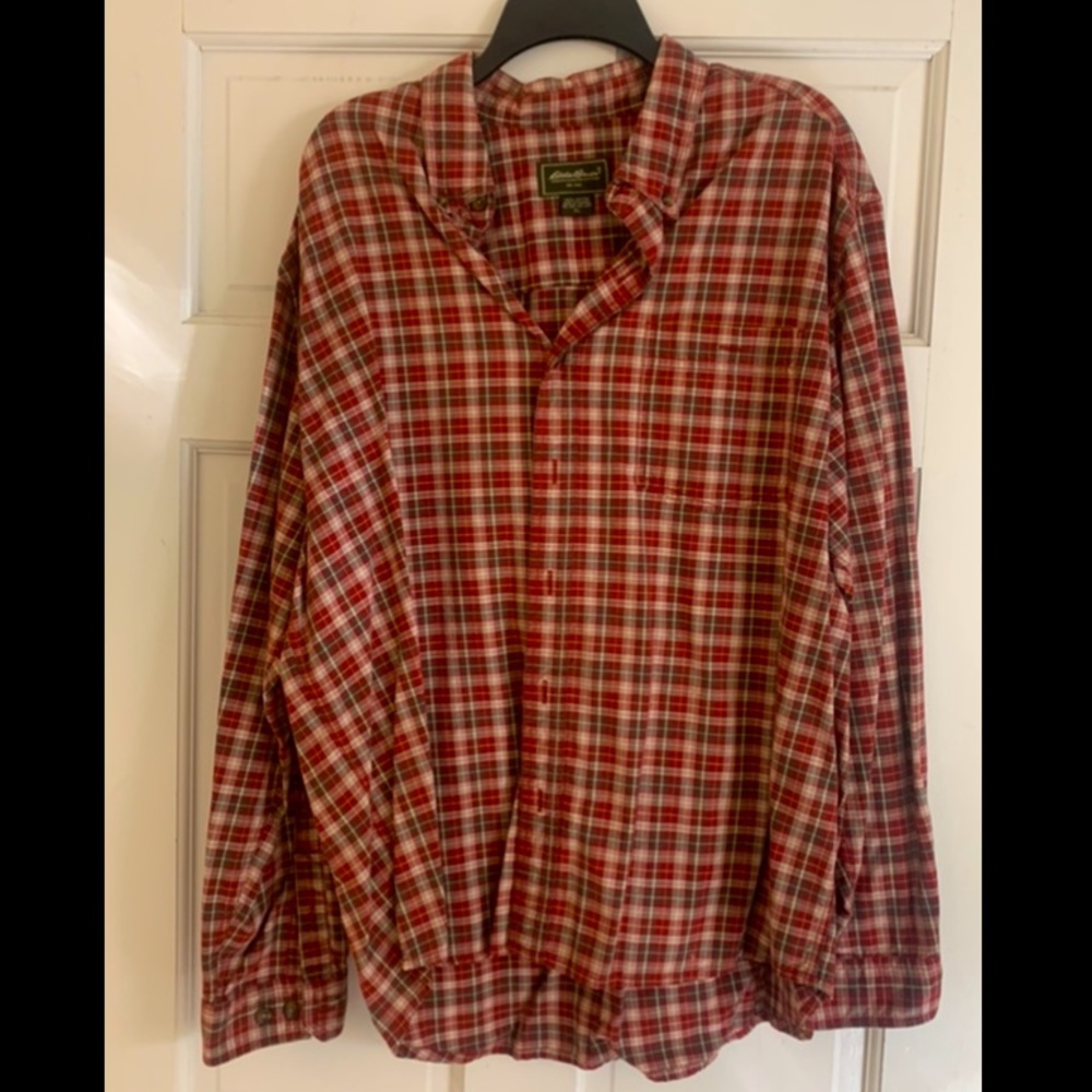 Eddie Bauer long-sleeved button up shirt